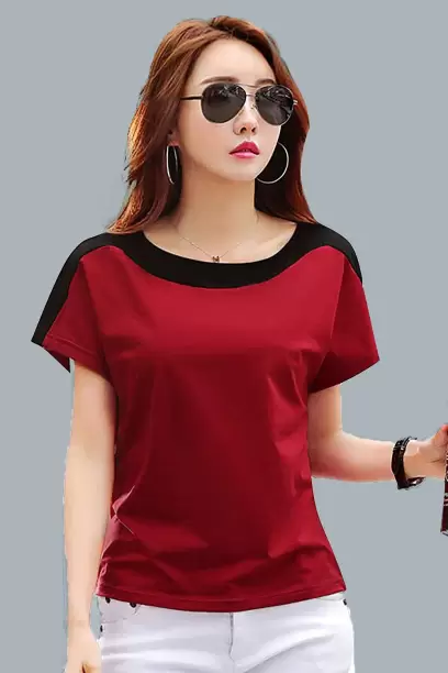 Round neck T-shirt